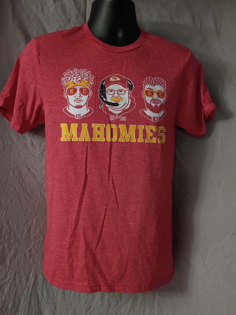 Gildan Softstyle Heather Red Crewneck Tee